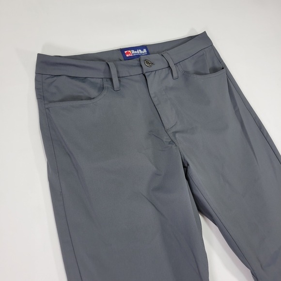 Red Bull Distribution Company Men's Gray Performance‎ Pants Size 32 x 32 - Picture 4 of 11